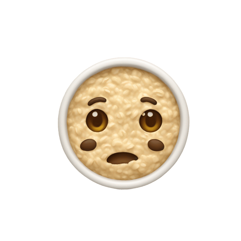 genmoji：燕麦粥