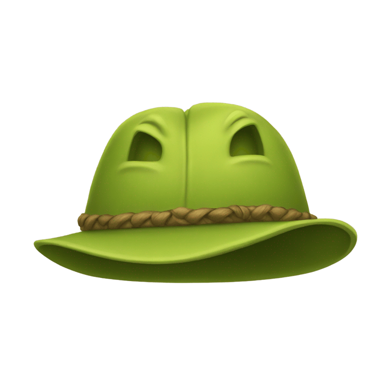 genmoji : Chapeau des Yankees de Shrek