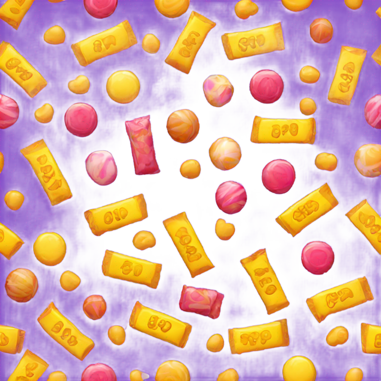 genmoji : Paquet de bonbons