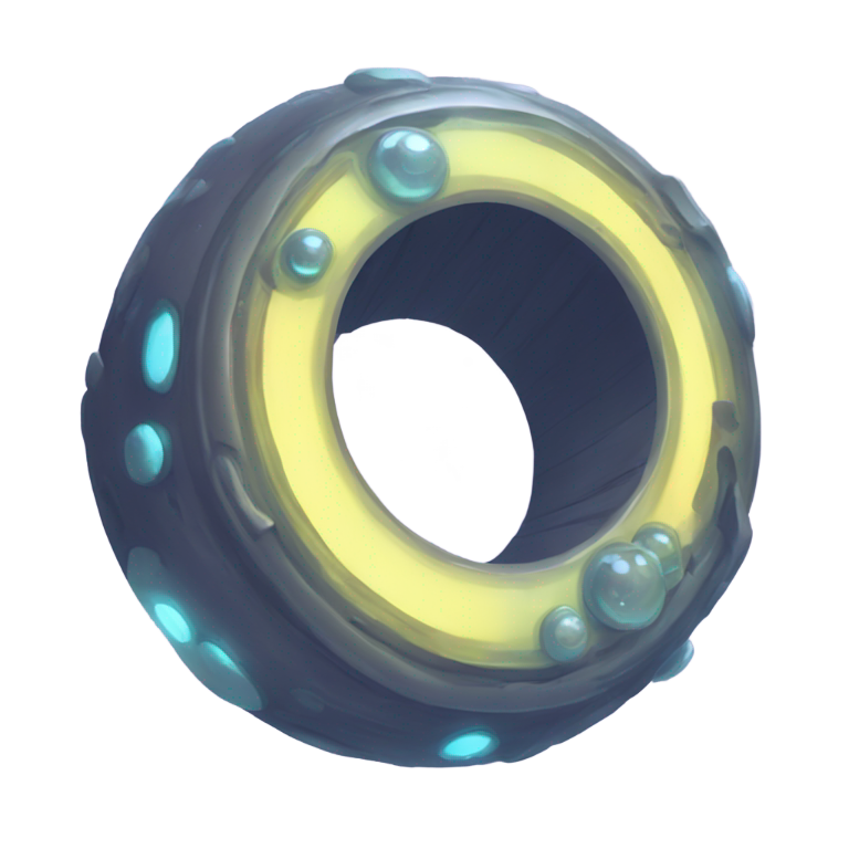 genmoji: whoopty doop planet, lofi, rings
