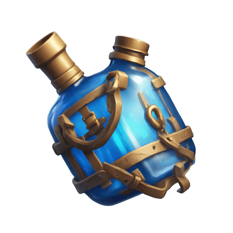 絵文字：Blue Fortnite Mini potion