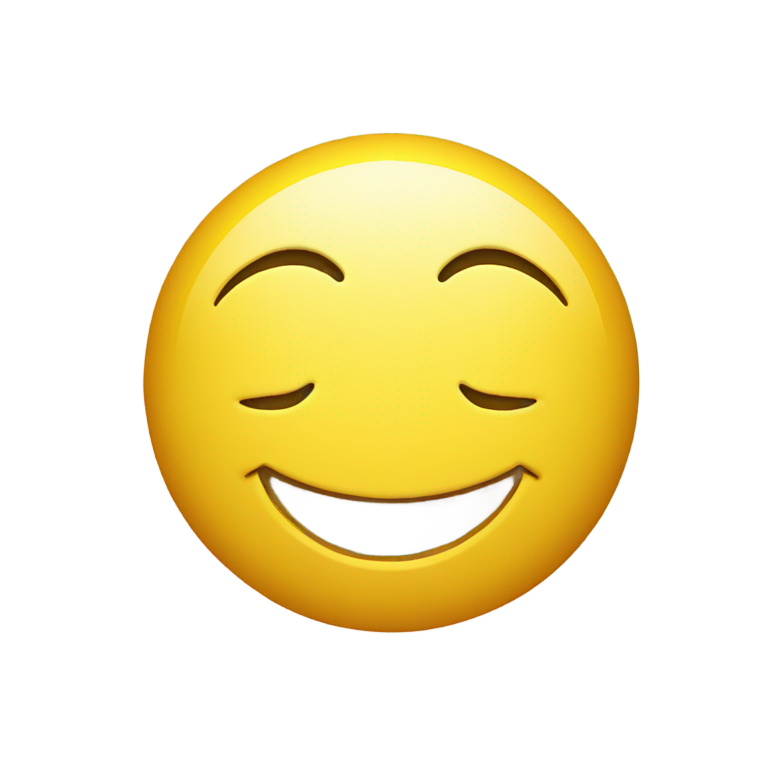 絵文字：ガトラをかぶった笑顔の絵文字