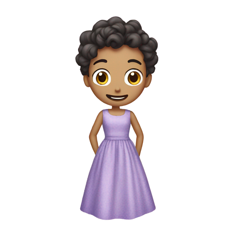 genmoji：汤姆·肯尼穿裙子