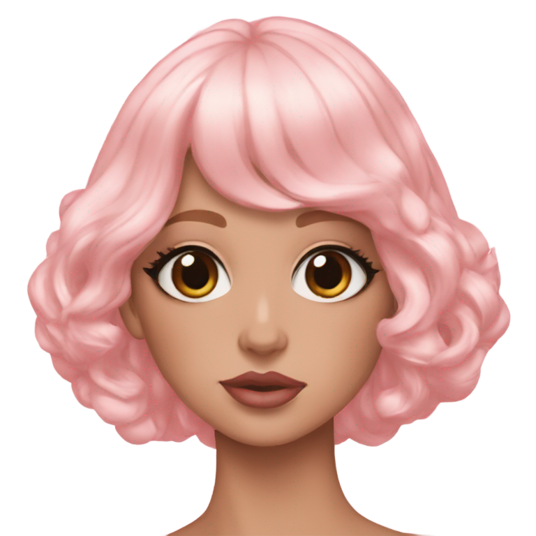 genmoji : Gants Dior rose esthétique