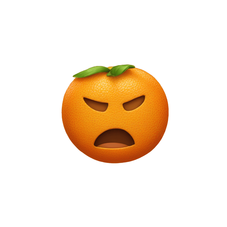 genmoji：橙色皮肤
