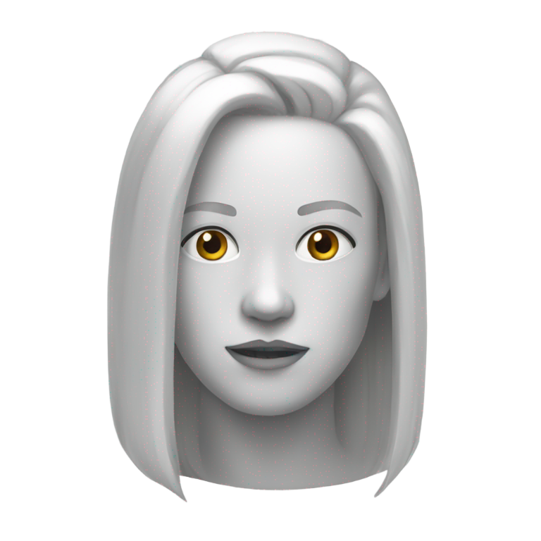 genmoji：白色