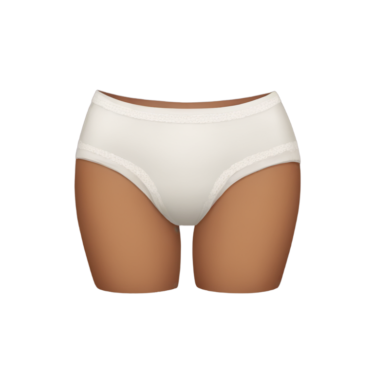 genmoji：一位非裔美国女性仅穿着一条内裤