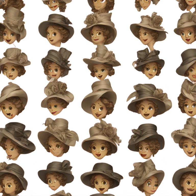 genmoji：维多利亚时代女性