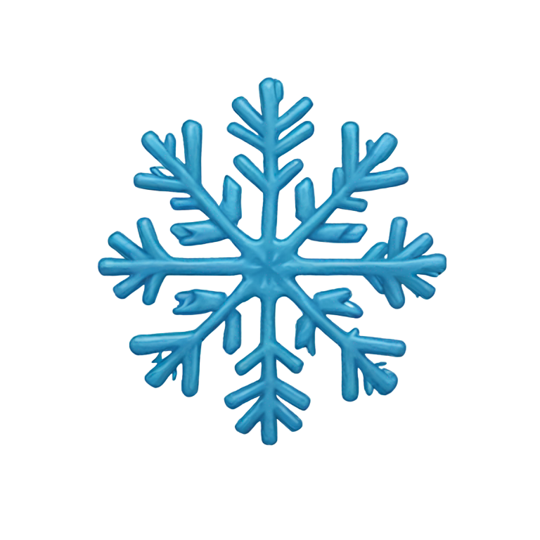 genmoji: snowflake
