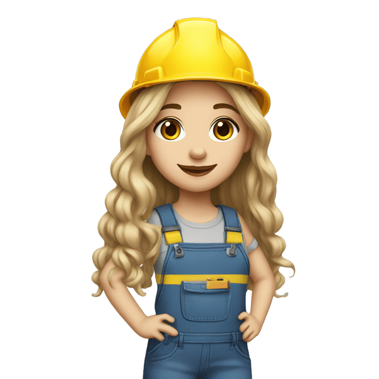 genmoji：sabrina carpenter construction worker