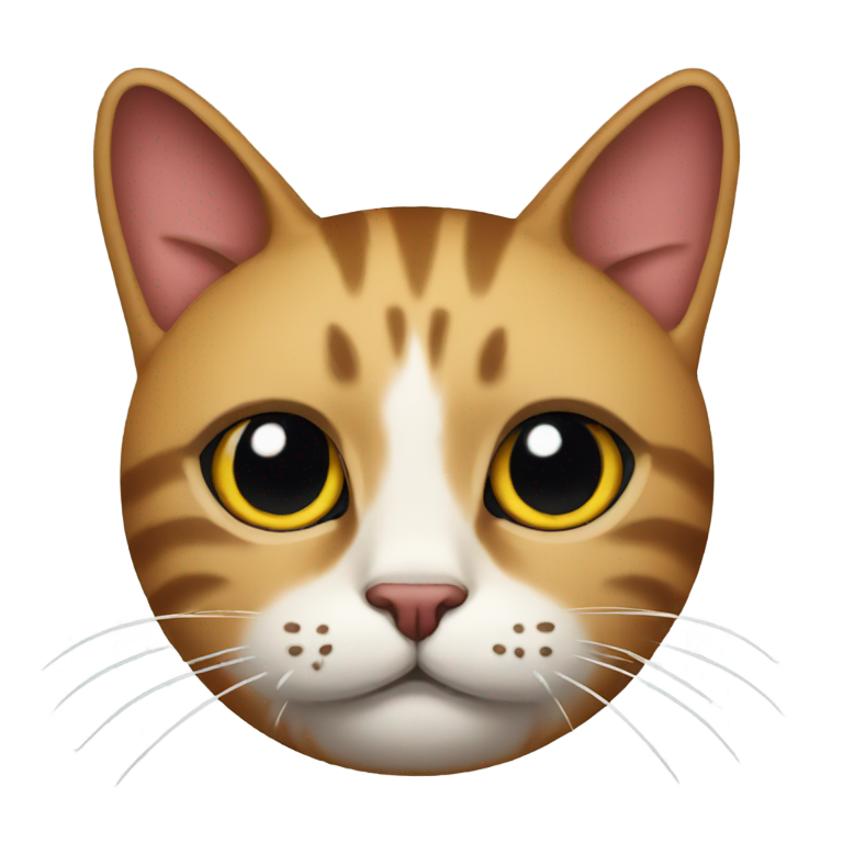 genmoji : Faites un émoji de chat sans yeux et saignant