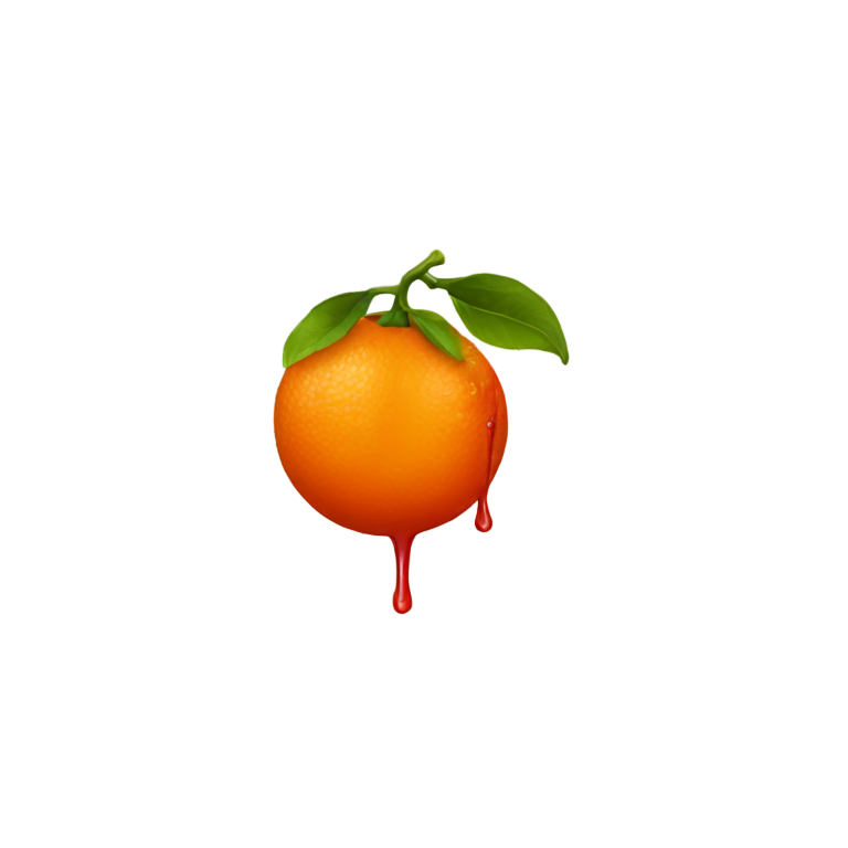 genmoji：橙色乐观