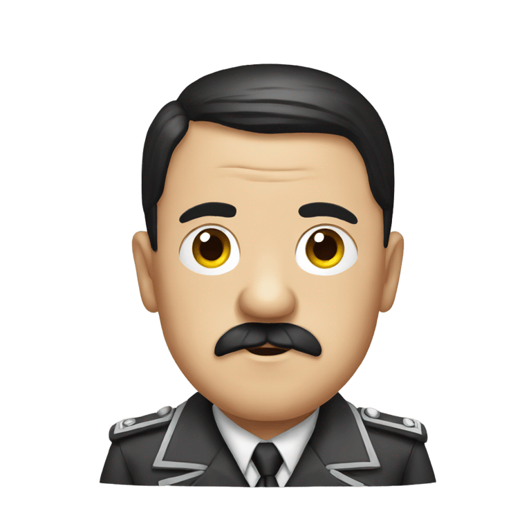 genmoji : hitler bad
