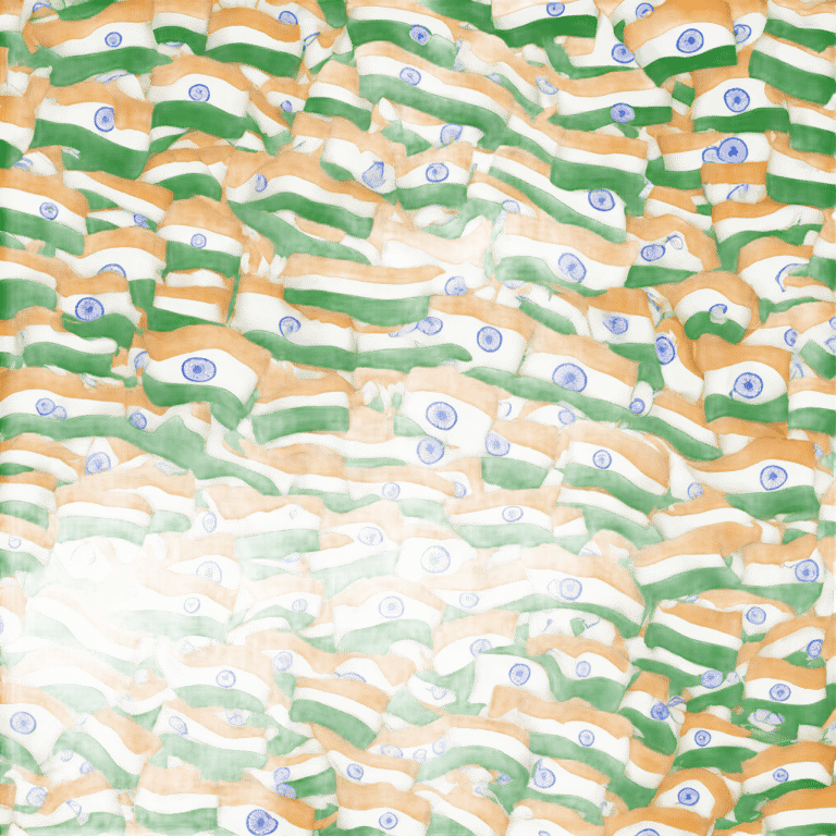 genmoji : India flag stinky