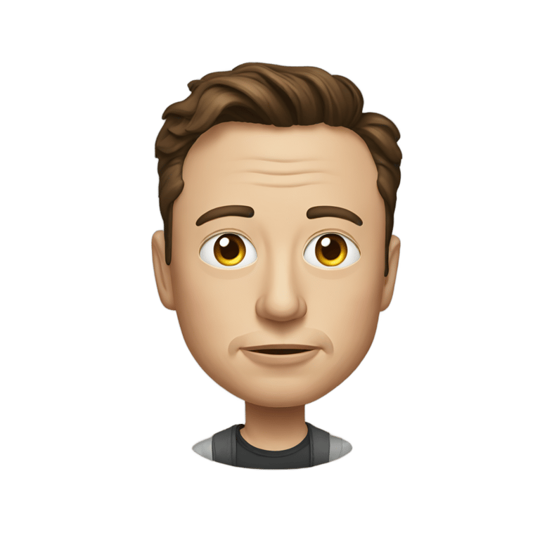 genmoji：穷困潦倒的埃隆·马斯克