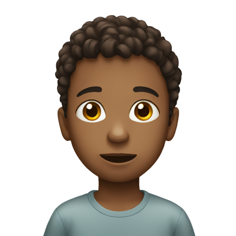 genmoji : enfant autiste