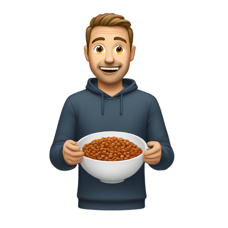 genmoji：吃豆子的家伙