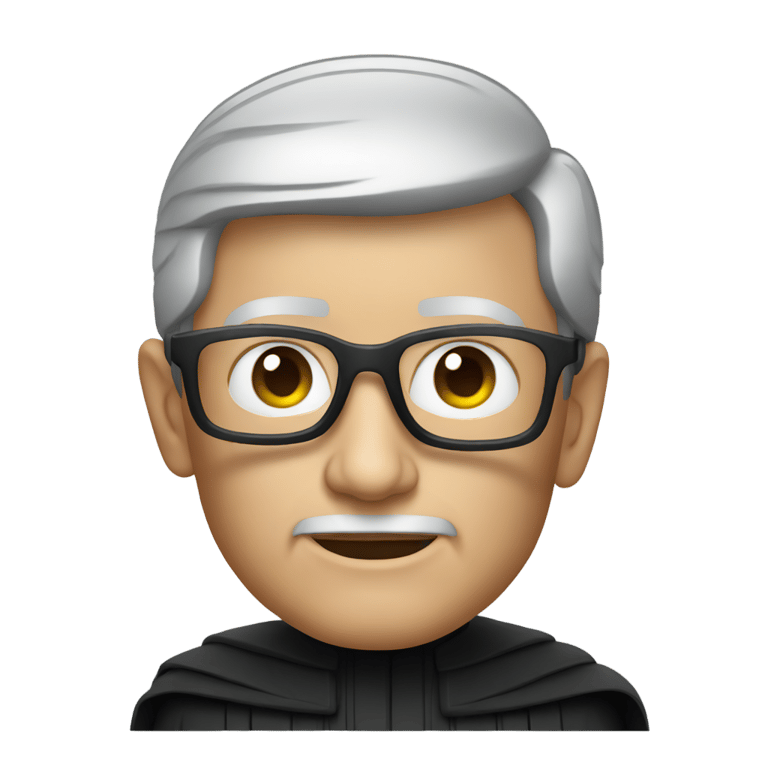 genmoji : darth tim cook