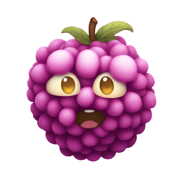 genmoji：蓬松浆果
