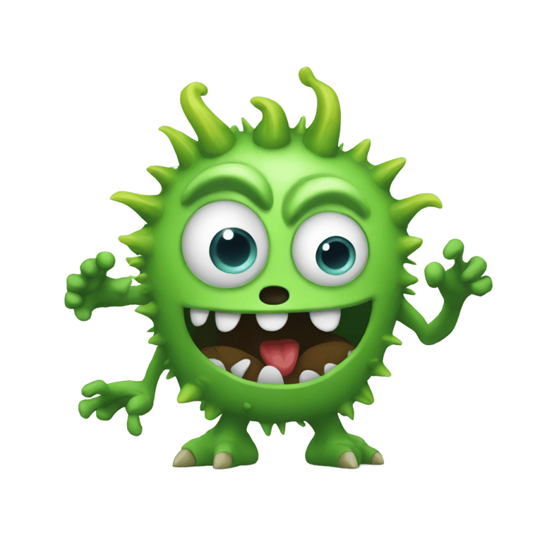 絵文字：PowerPoint presentation monster