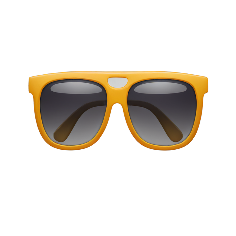 絵文字：sunglasses without people