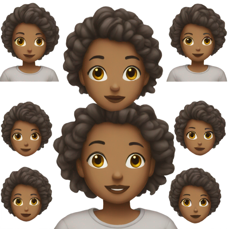 genmoji : Esthétique de la fille propre