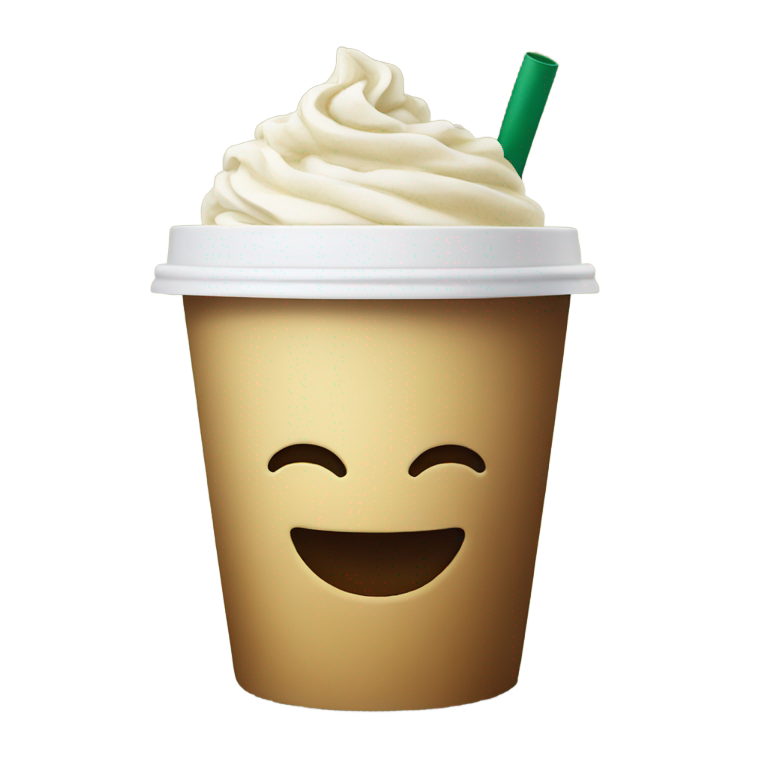 genmoji : Tasse Starbucks