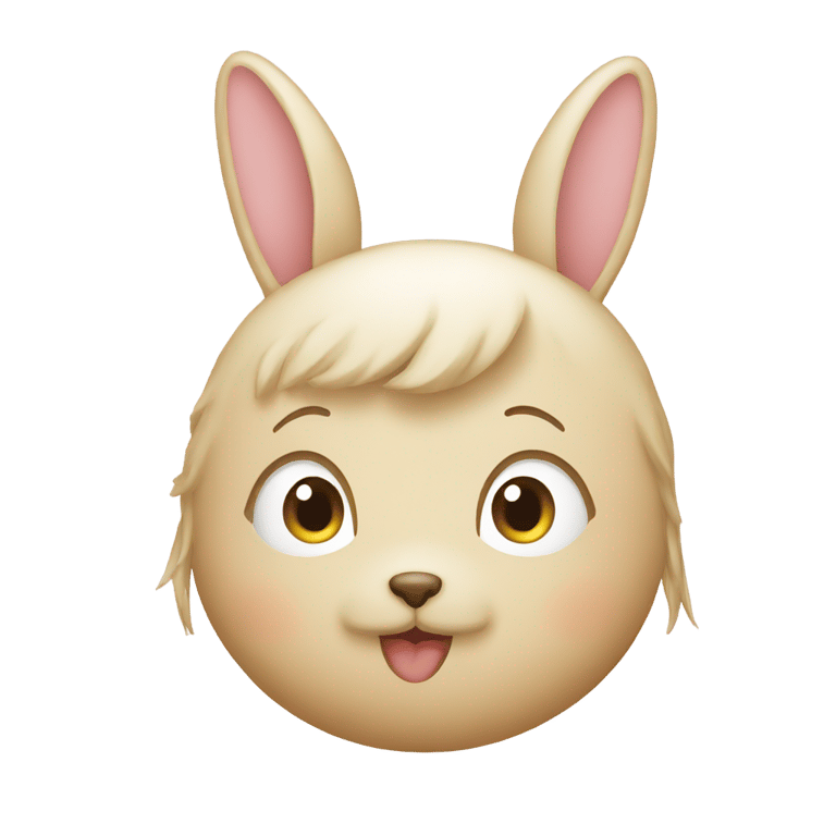 genmoji：兔子