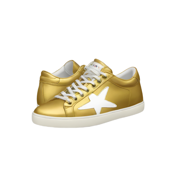 genmoji : Baskets Golden Goose