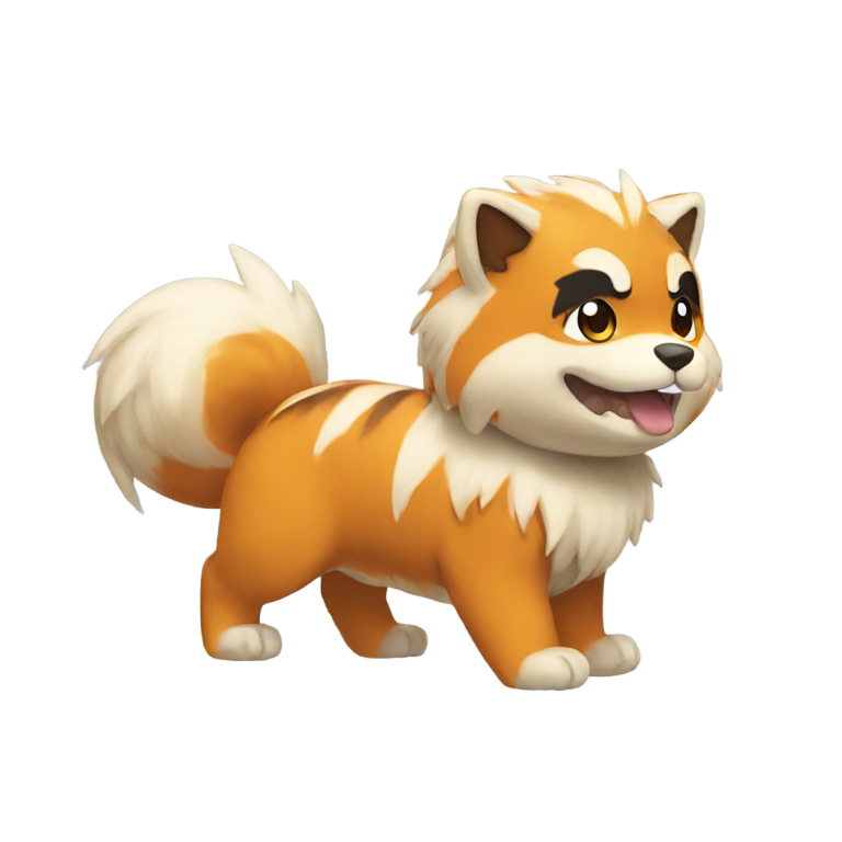 genmoji : Growlithe