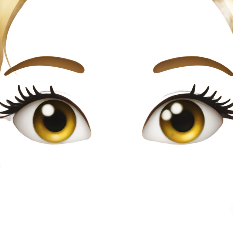 genmoji: Eye with beautiful eyelash