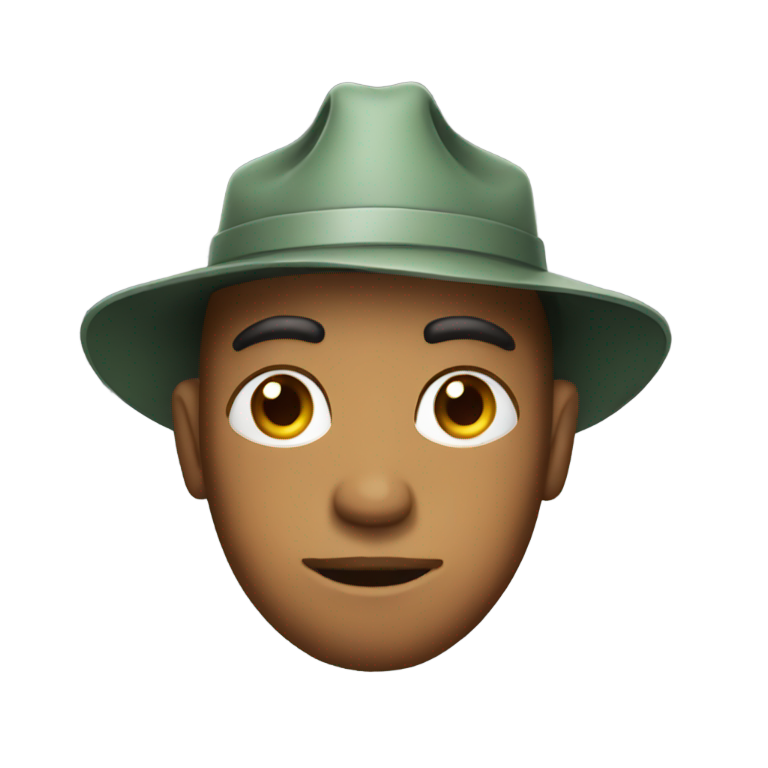 genmoji：眯眼农民