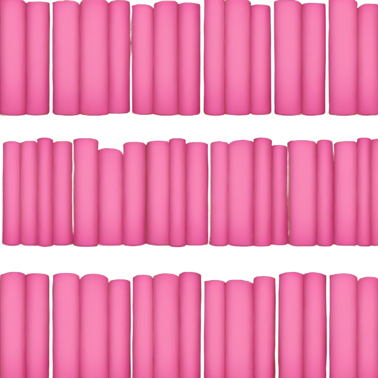 genmoji: pink books
