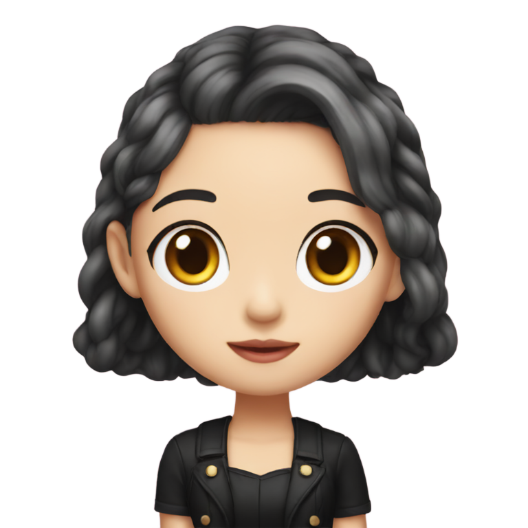 genmoji : Jennie de BLACKPINK