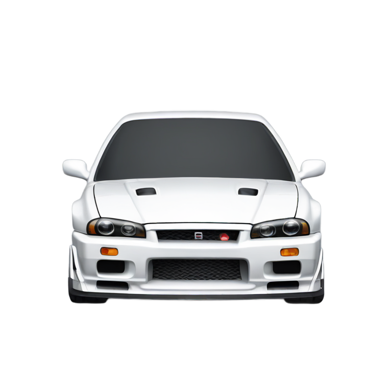 genmoji: Nissan skyline gtr r34