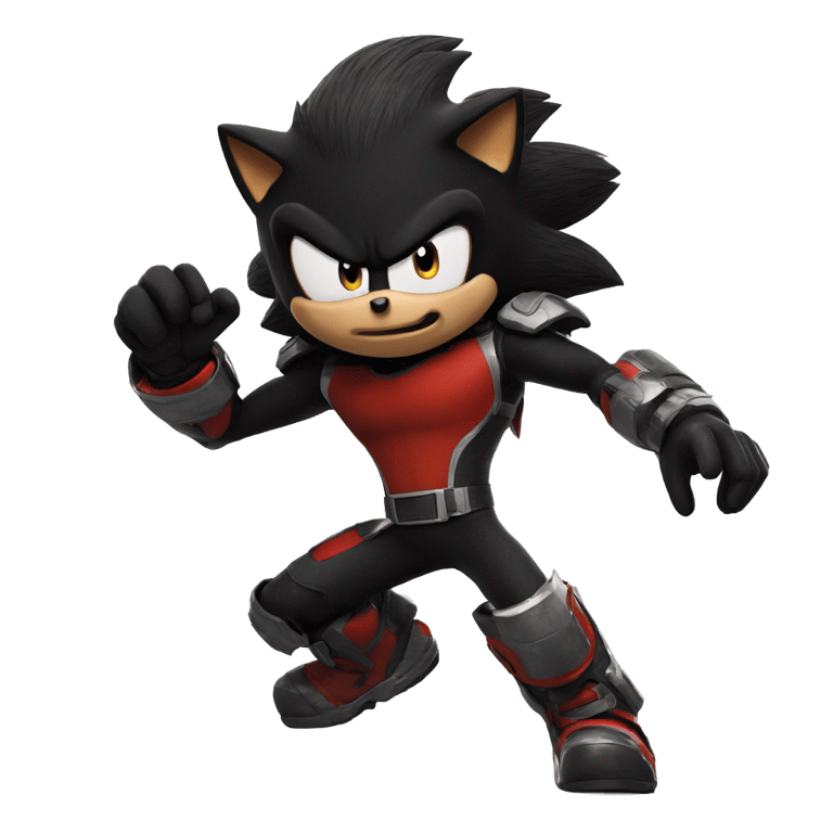 絵文字：Movie shadow the hedgehog
