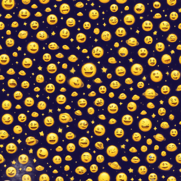 genmoji：星空