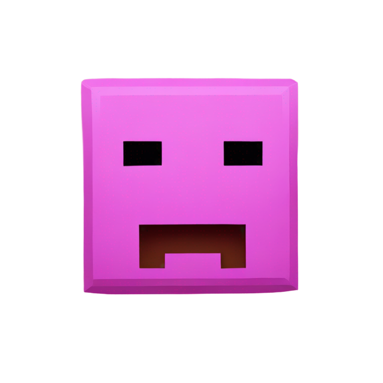 絵文字：マインクラフト マゼンタウール
