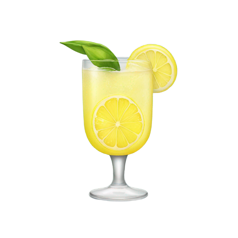 genmoji: a lemon spritz