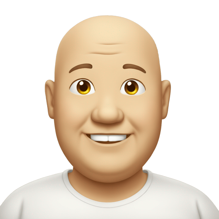 genmoji：开心的胖头陀