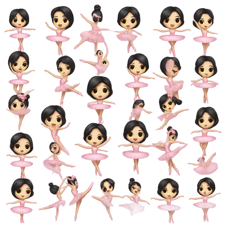 genmoji：凯蒂·佩里跳芭蕾舞