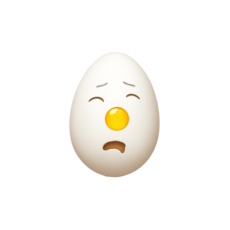 genmoji: Over hard egg
