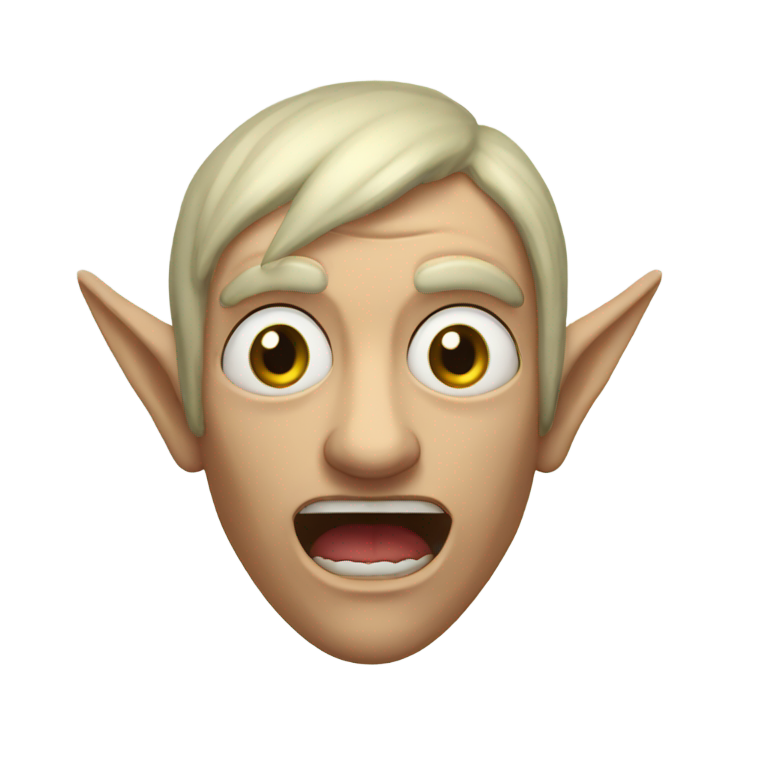 genmoji：一个丑陋、邪恶、可怕且流鼻涕的精灵