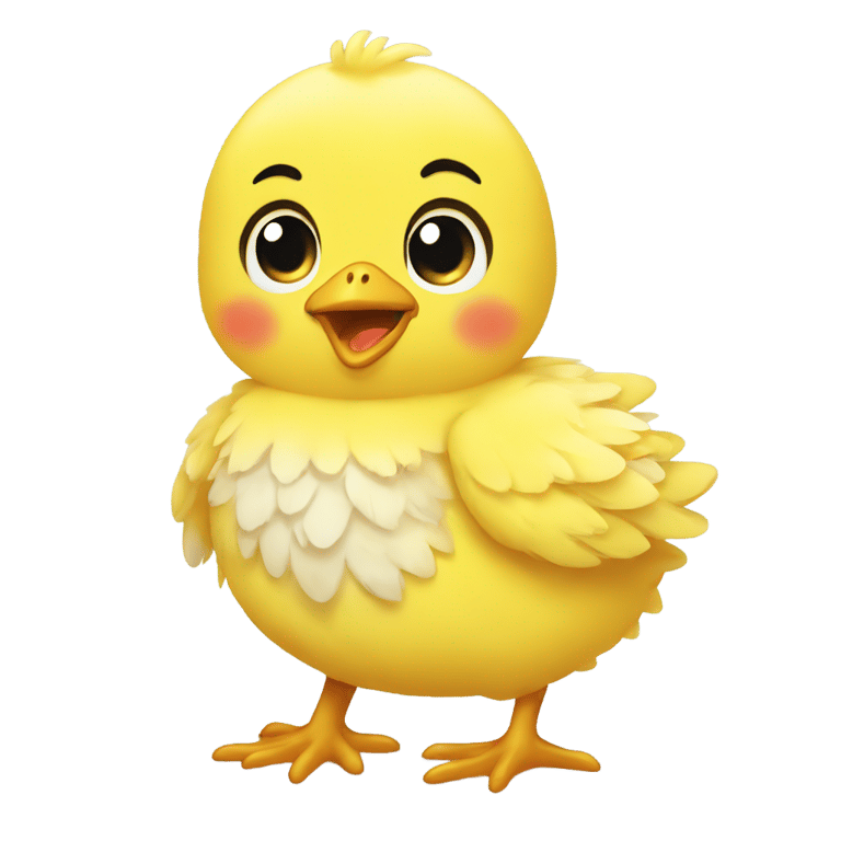 絵文字：風邪を引いたひよこ🐥