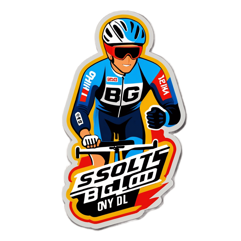 genmoji : COURSE - Événement sportif (Seulement grands mots stylés)