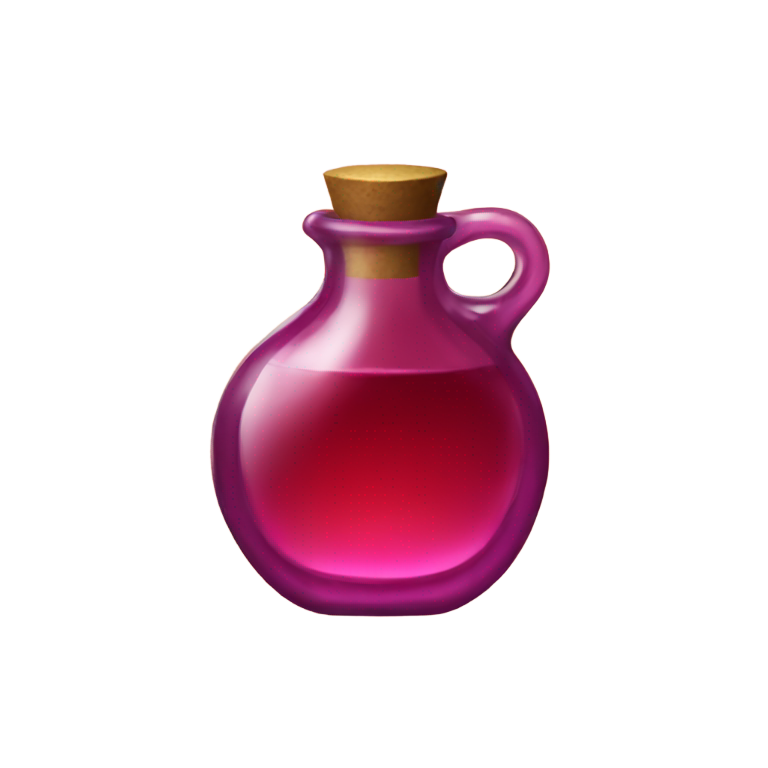 genmoji: Une potion rouge