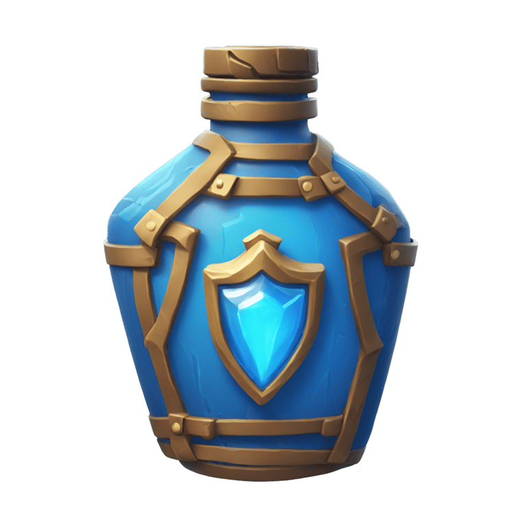 絵文字：Blue Fortnite Mini Shield Potion