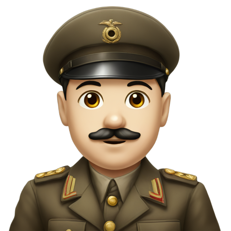 genmoji : Enfant de Joseph Staline et Adolf Hitler