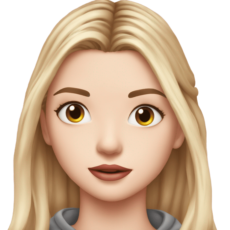 genmoji：anya taylor joy