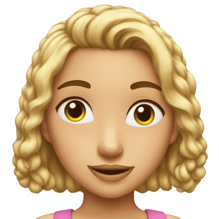genmoji : a girl with big ass
